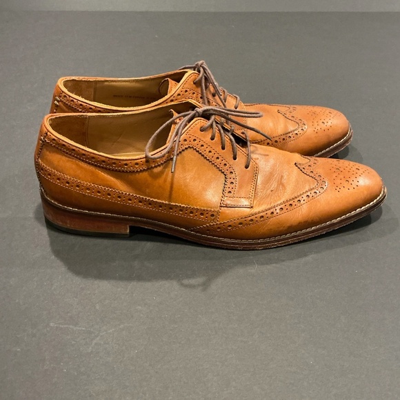 Cole Haan Grand.ØS Leather Wingtip Oxford Dress Shoes Brown Men’s 12 main image 8